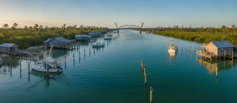 Neue Cortez Bridge zur Anna Maria Island, Florida